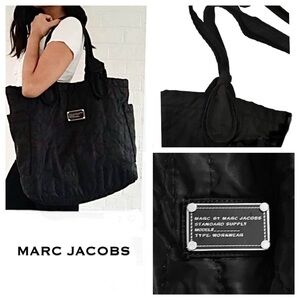 MARC by MARC JACOB Quilted Large 
Tate Nylon Tote